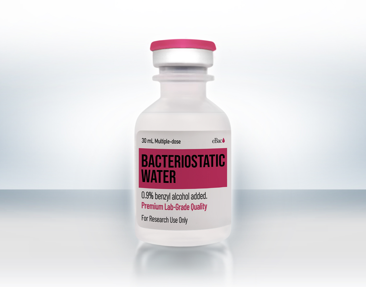 Bacteriostatic Water research peptide vial