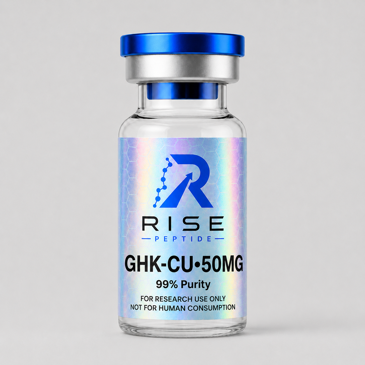 GHK-Cu research peptide vial