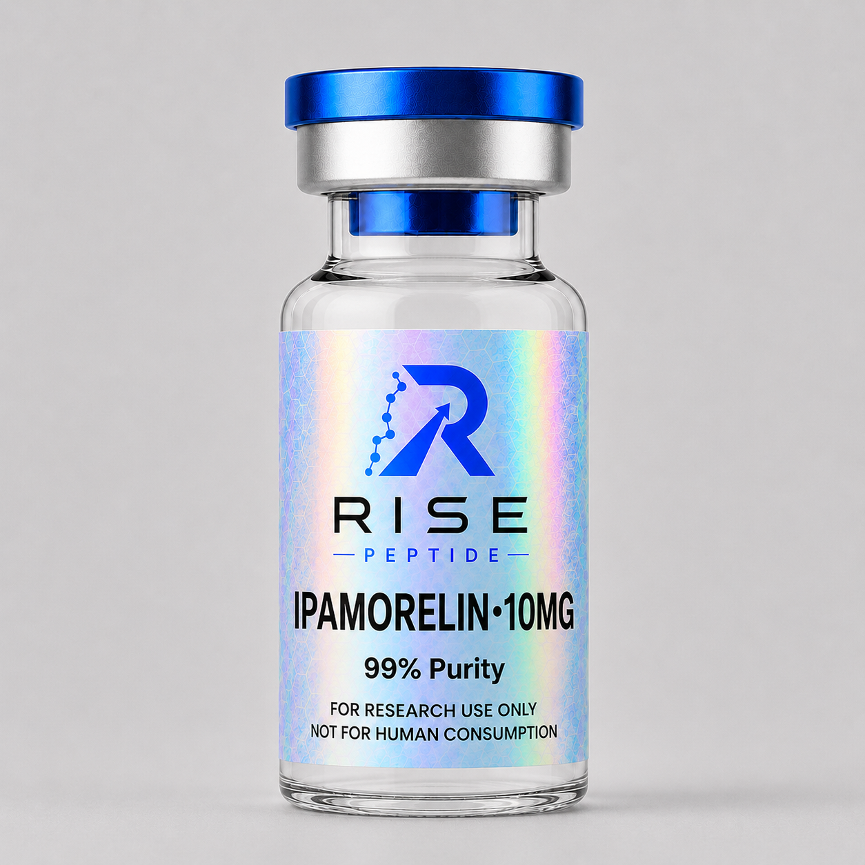 Ipamorelin research peptide vial