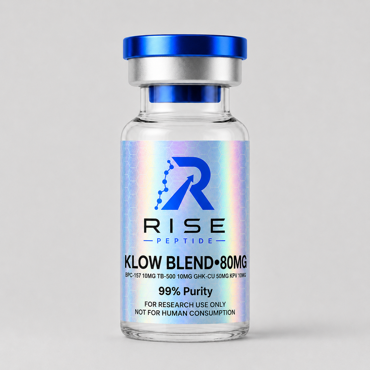 KLOW research peptide vial
