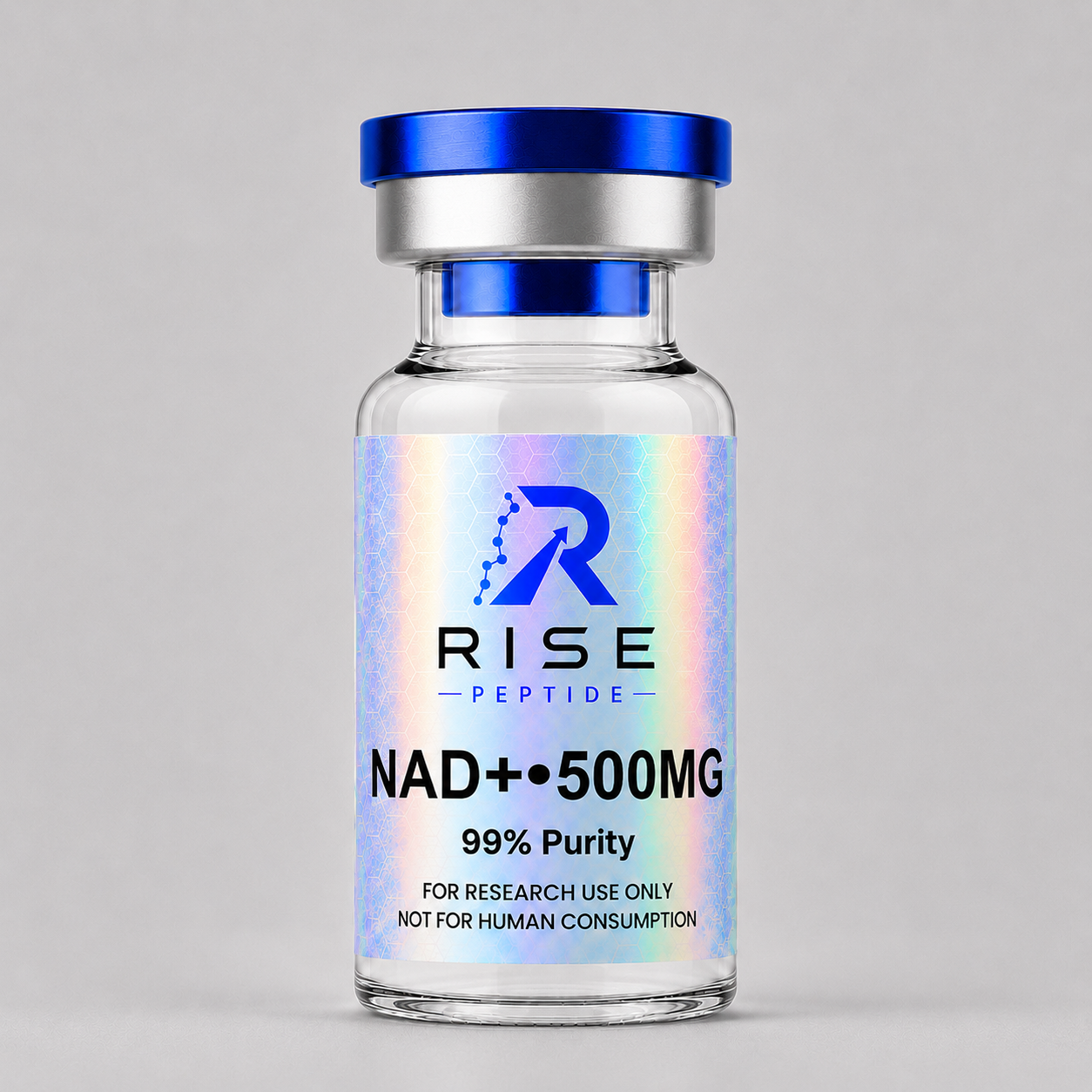NAD+ research peptide vial
