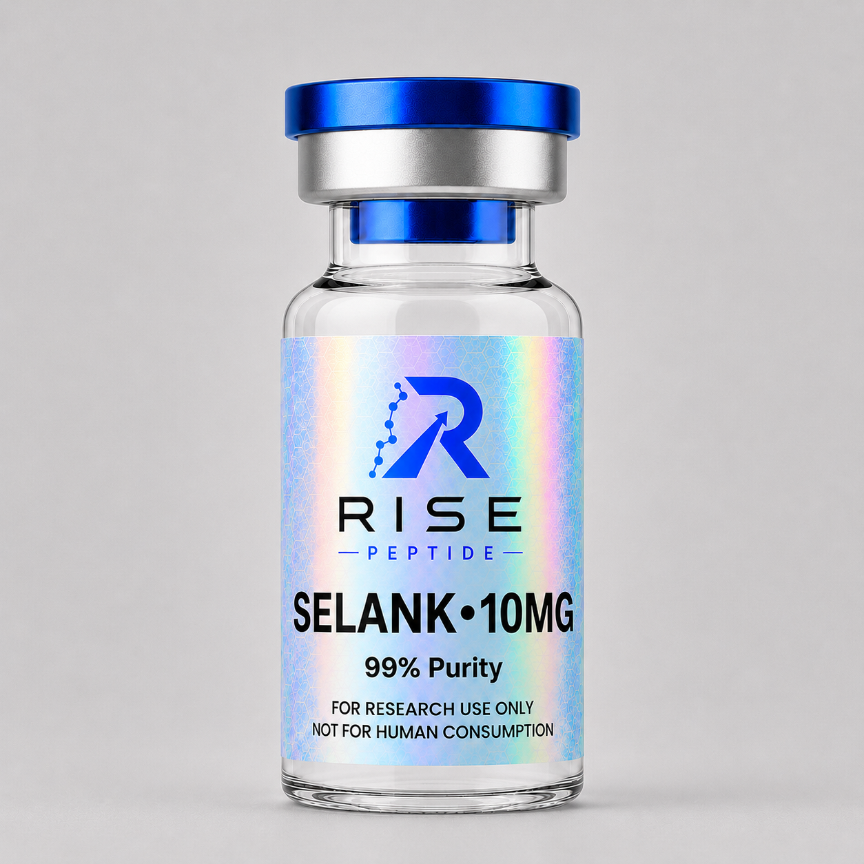 Selank research peptide vial